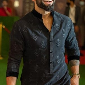 Midnight Majesty Kurta