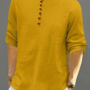 Golden Glow Short Kurta